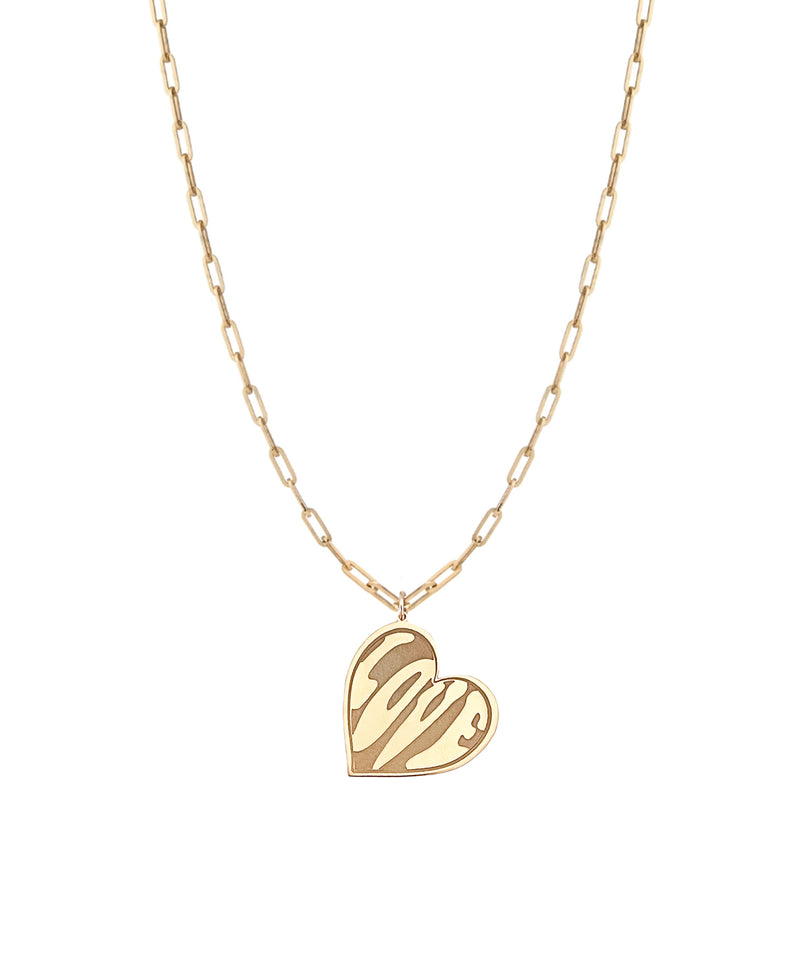 Shira Heart Medallion Necklace