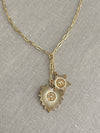 Chai Love Personalized Medallion Lariat
