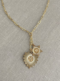 Chai Love Personalized Medallion Lariat