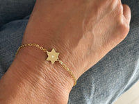 Dani Star of David Classic Diamond Bracelet | Anklet
