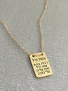 Women of Valor | Eishet Chayil ID Necklace