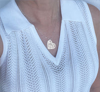 Mia Good Luck Heart Necklace