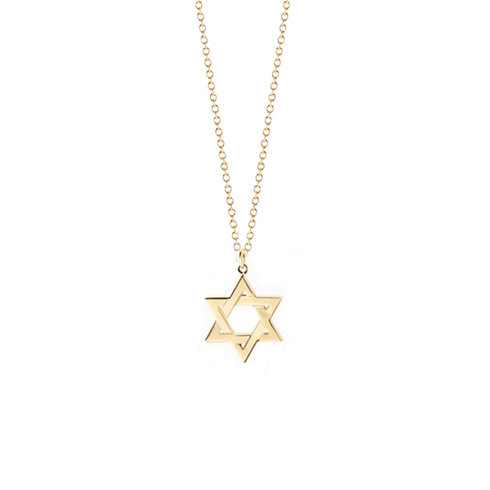 Jordan Star of David Necklace