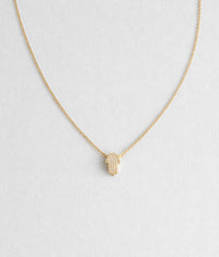 Kira Mini Hamsa Necklace