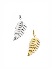 Demeter Leaf Charm