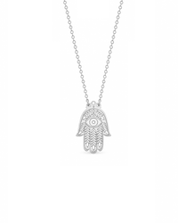 Lily Hamsa Necklace
