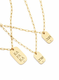 MMJ Your Way -Personalize your Statement Paperclip Necklace