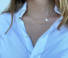 Dani Star of David Diamond Paperclip Necklace