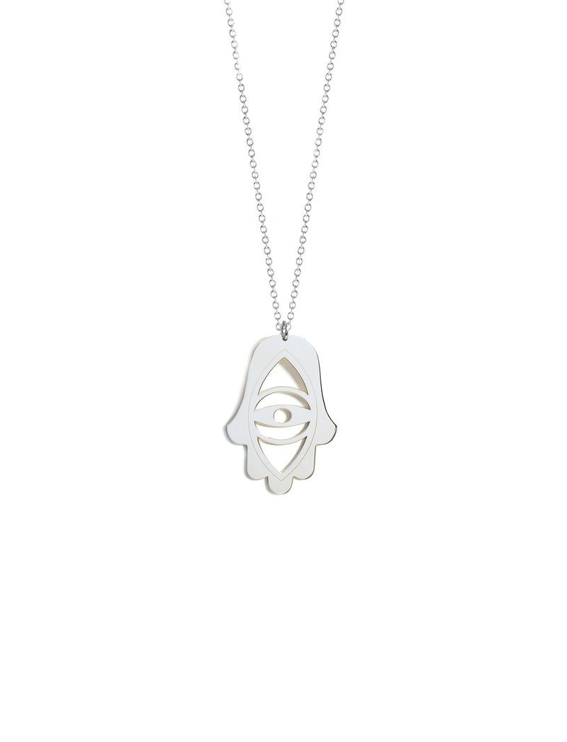 Eye Hamsa Necklace