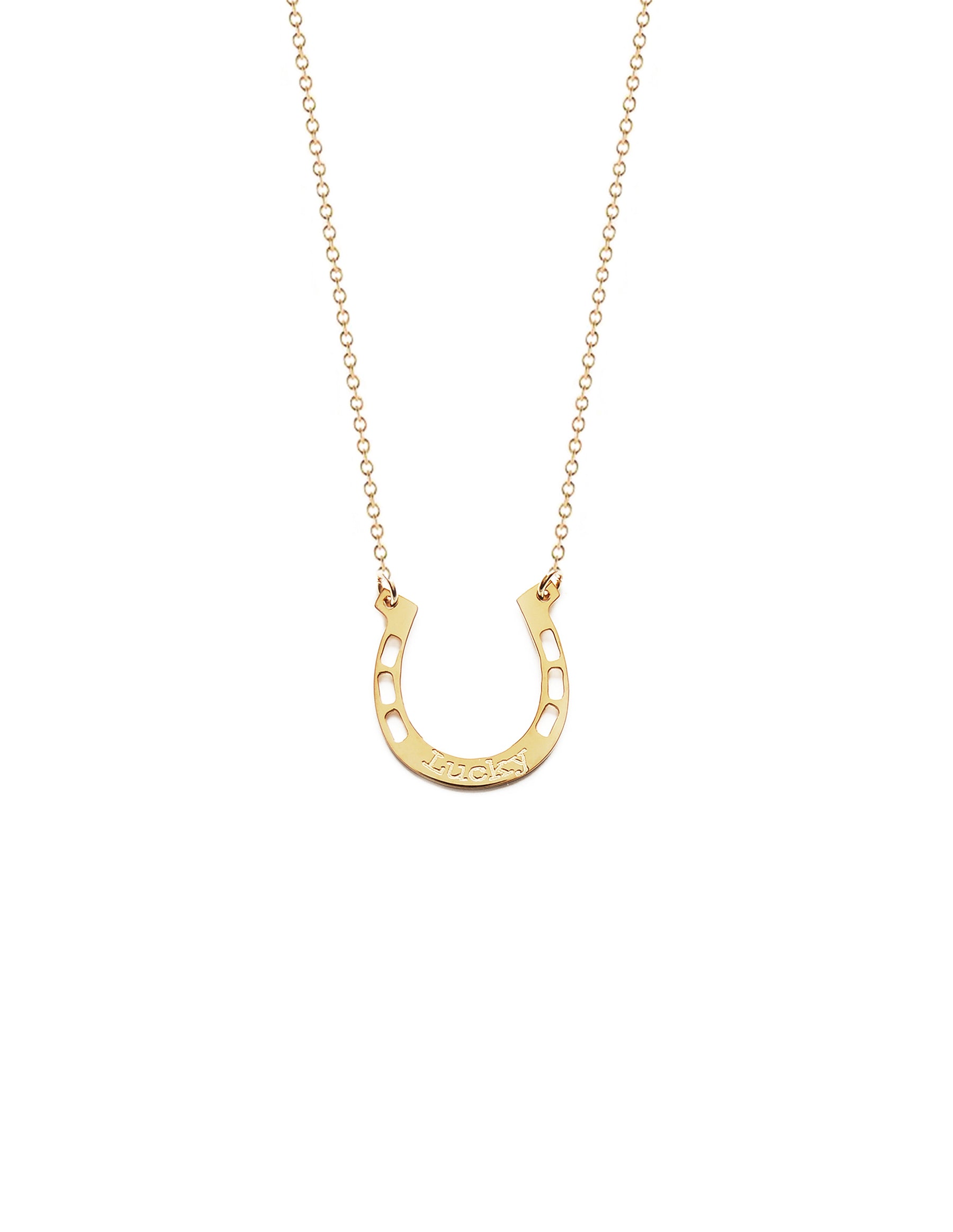 Lucky Horseshoe Necklace
