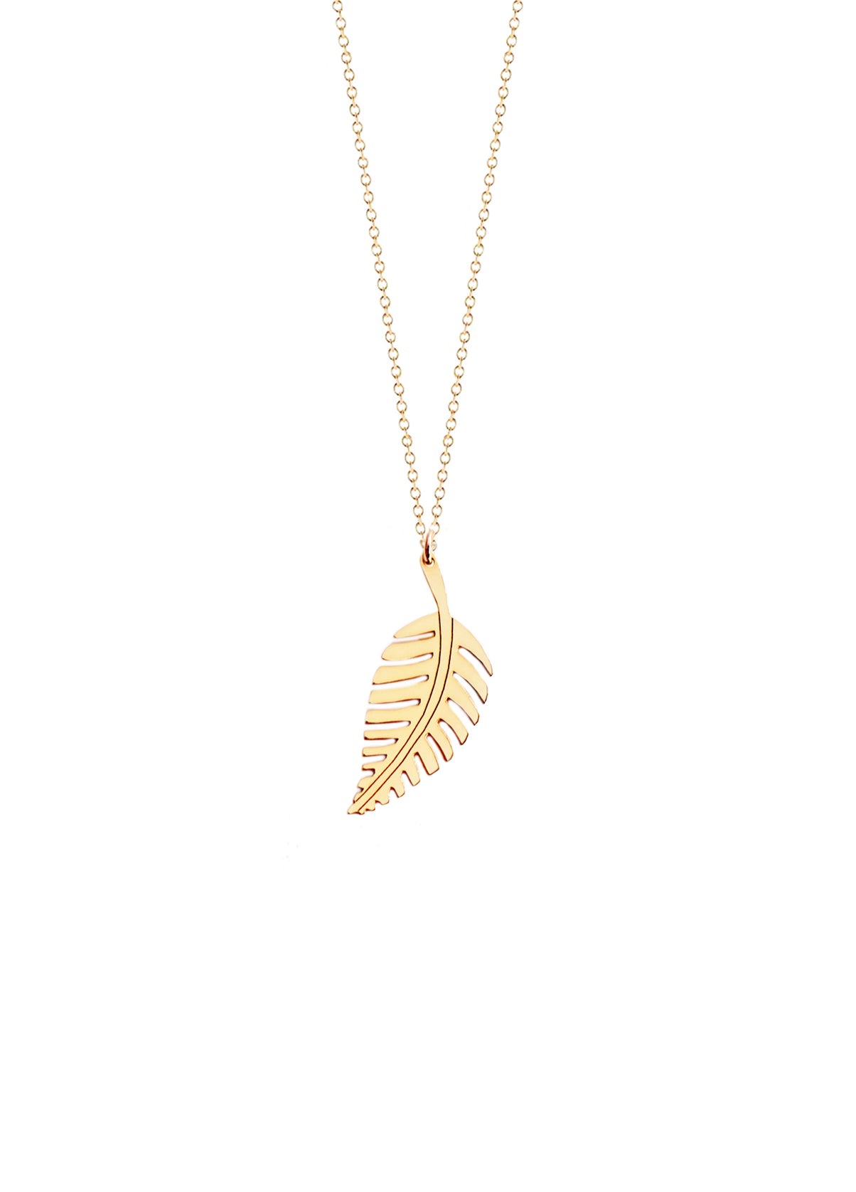 Demeter Leaf Necklace