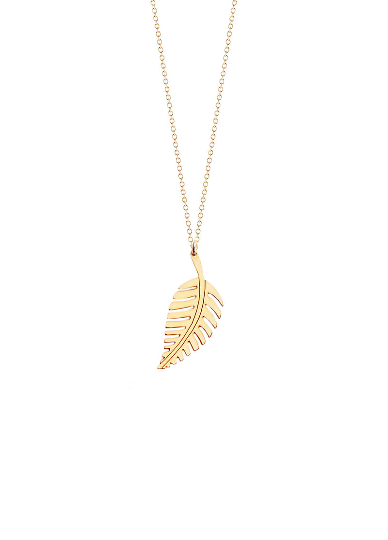 Demeter Leaf Necklace