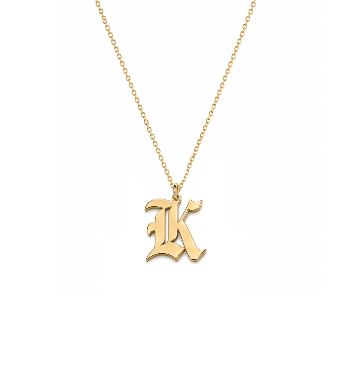 Gothic Initial Charm