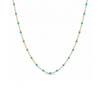 Mia Turquoise Enamel Beaded Chain