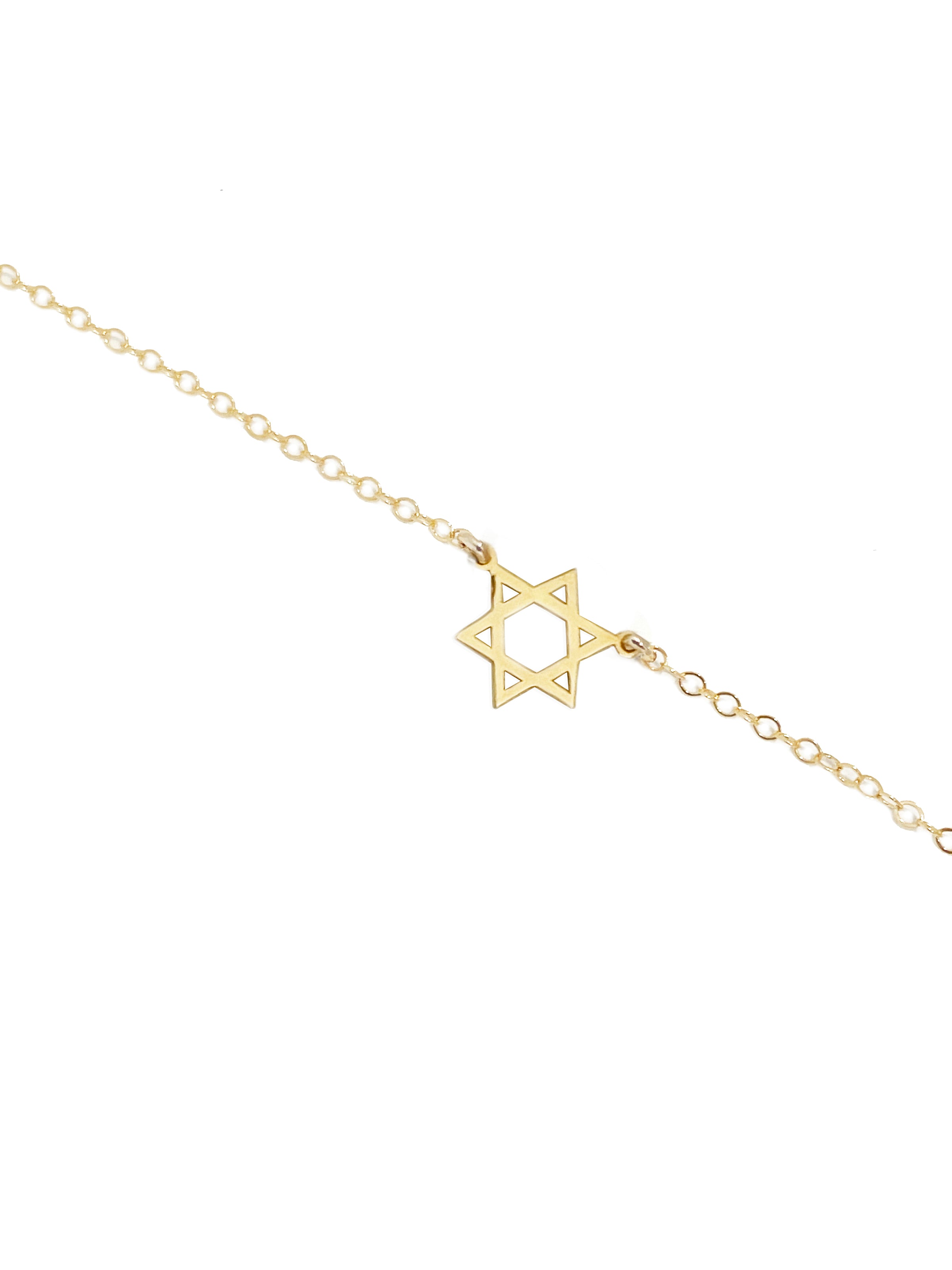 Mini Star of David Necklace