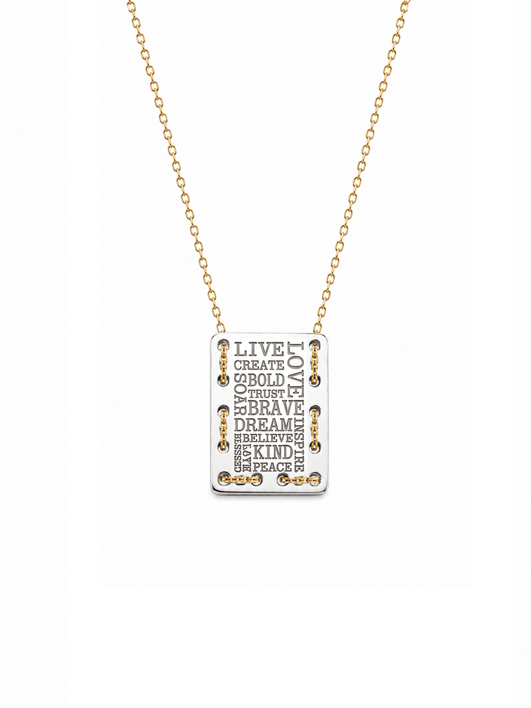 Woven Love Pendant Necklace