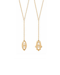 Adi Evil Eye & Hamsa Lariat