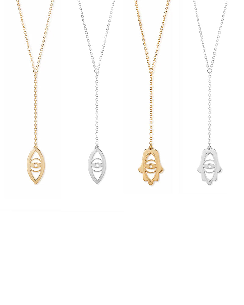 Adi Evil Eye & Hamsa Lariat