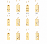 Zodiac Bar Necklace