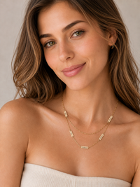 Kayla Name Paperclip Necklace