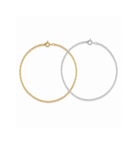 Classic Flat Oval Link Chain Sterling Silver or Gold Plated
