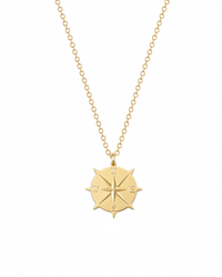 Compass Medallion Necklace