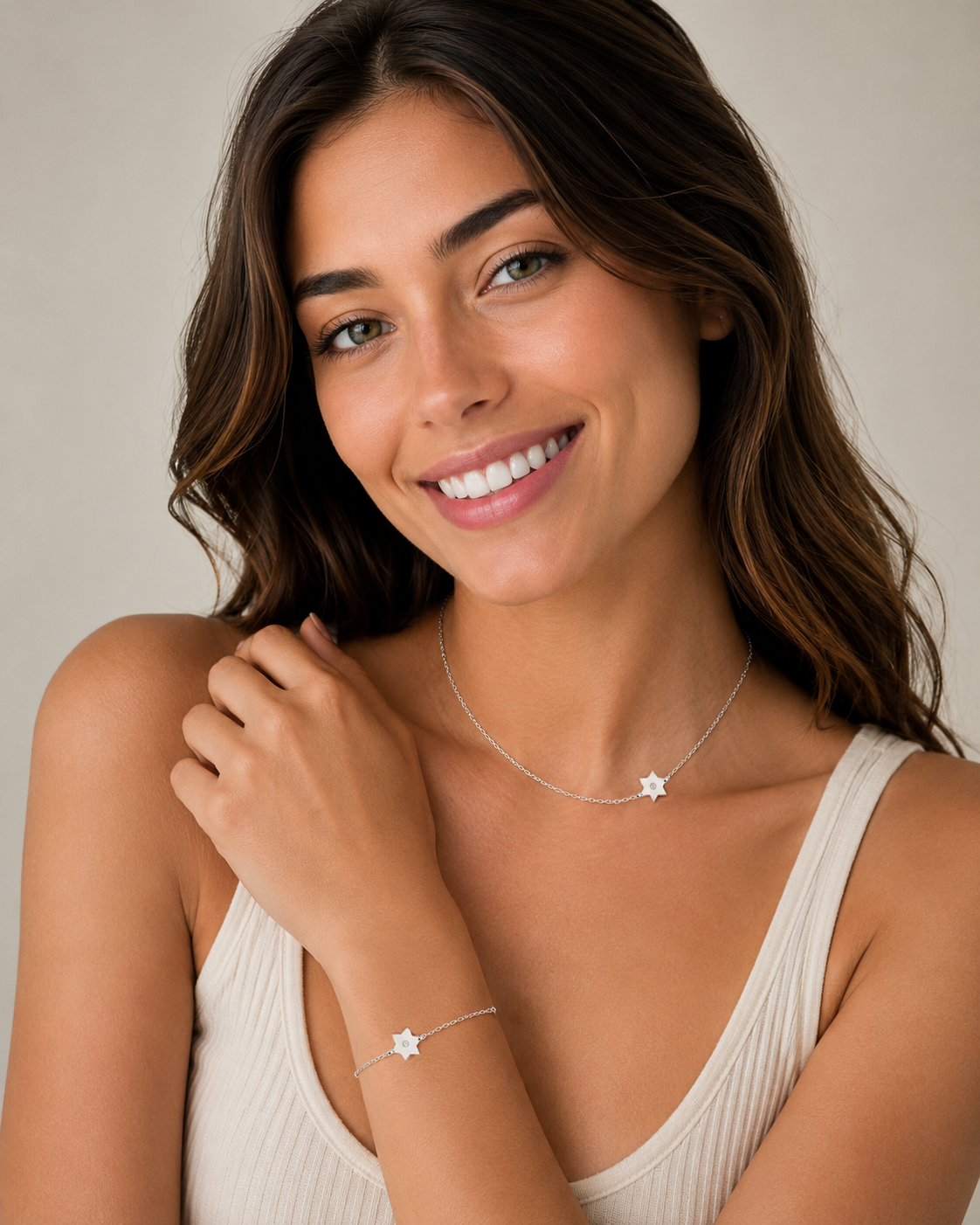 Dani Symbols  Diamond Classic Necklace