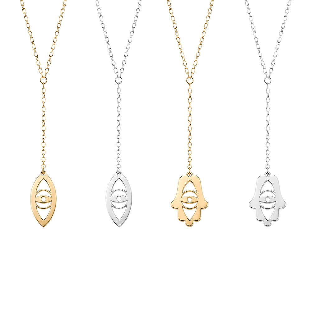 Adi Evil Eye & Hamsa Lariat