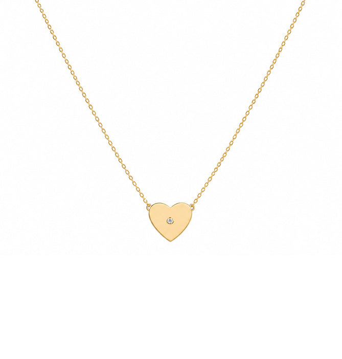 Mia heart Diamond Necklace