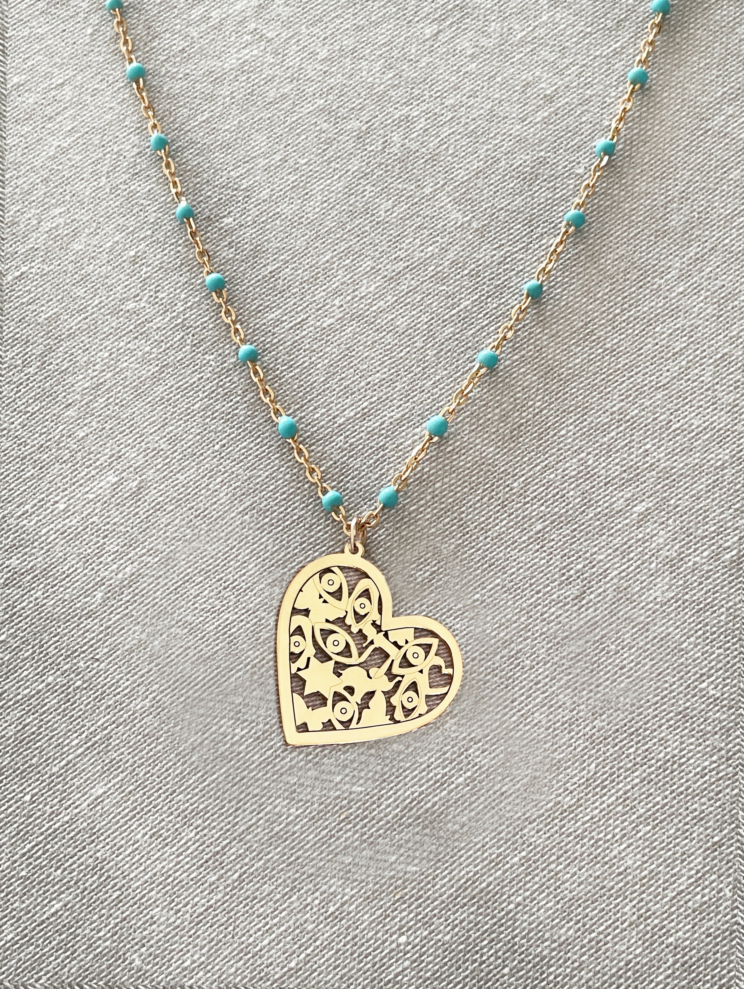 Mia Turquoise Good Luck Necklace