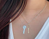 XO Atlas Key Necklace