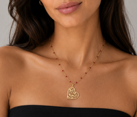 Mia Turquoise Haert Good Luck Necklace