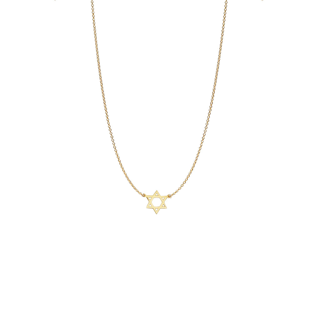 Mini Star of David Necklace