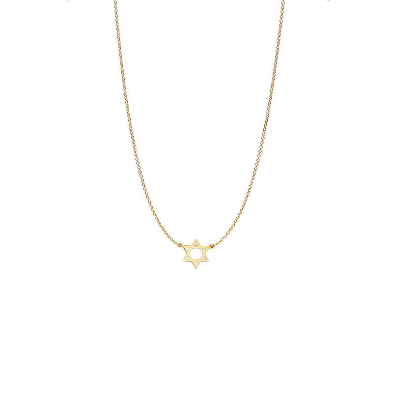 Mini Star of David Necklace