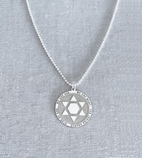 Star of One Medallion Necklace