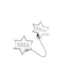 Star of David Personalized Tallit Clips