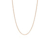 Classic Flat Oval Link Chain Sterling Silver or Gold Plated