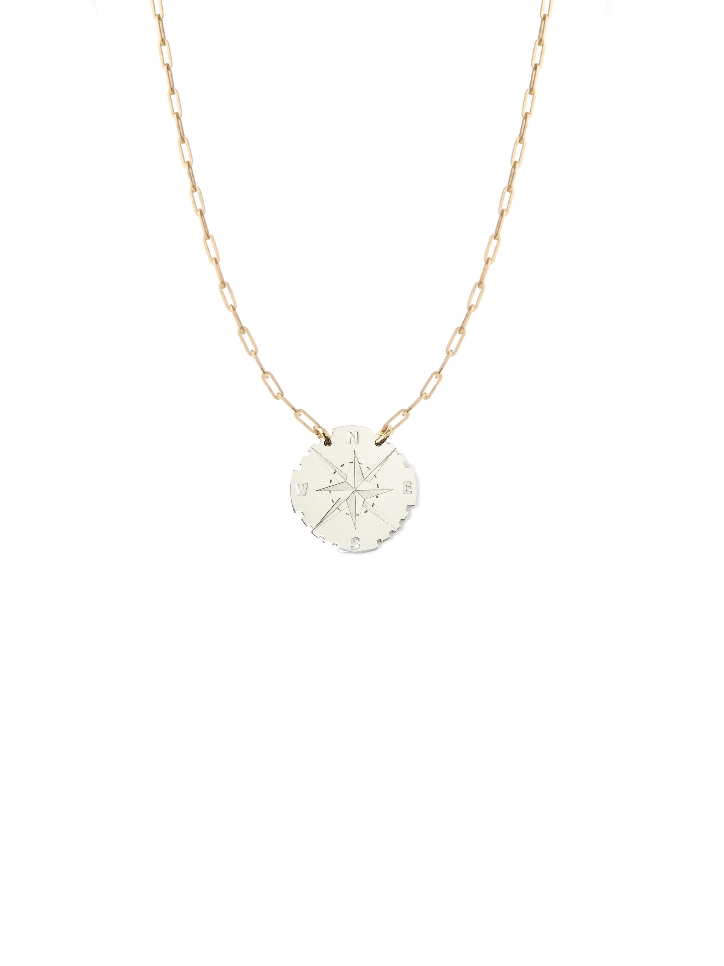 Compass II Medallion Necklace