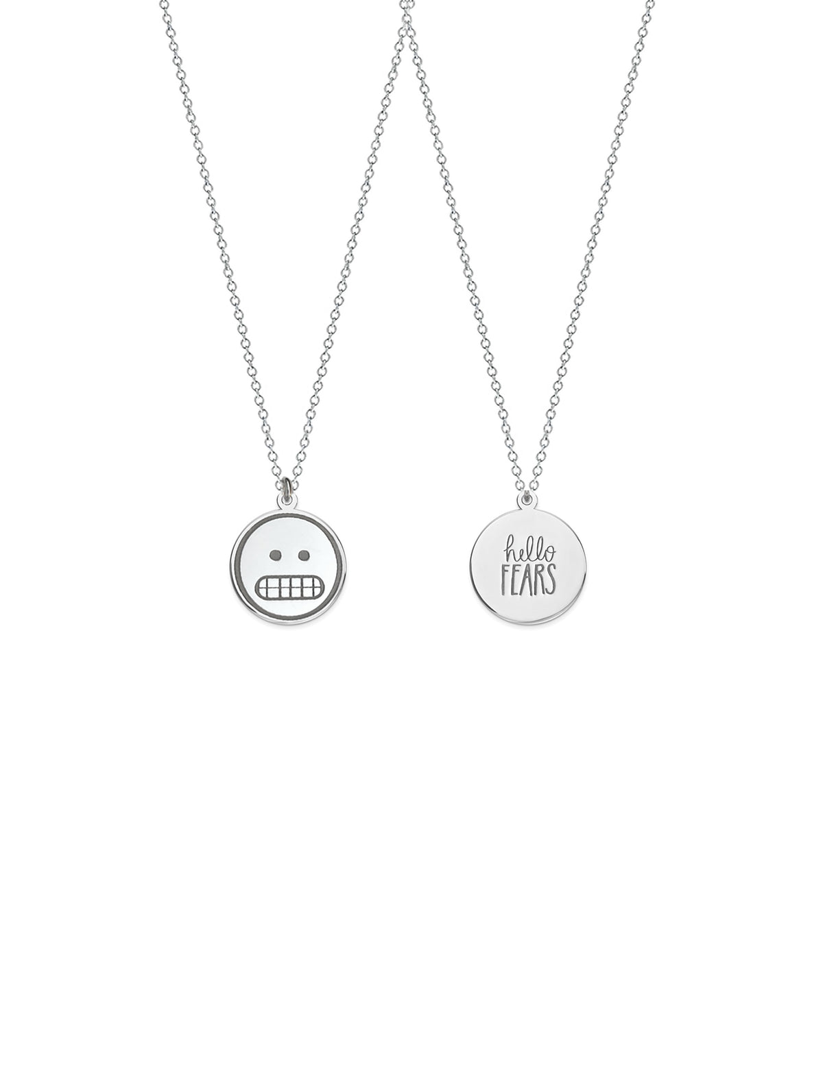 Hello Fears Emoji Necklace