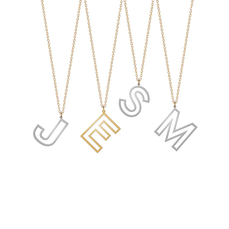 Jess Initial Necklace