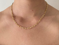 Elle Paperclip Large Link Chain