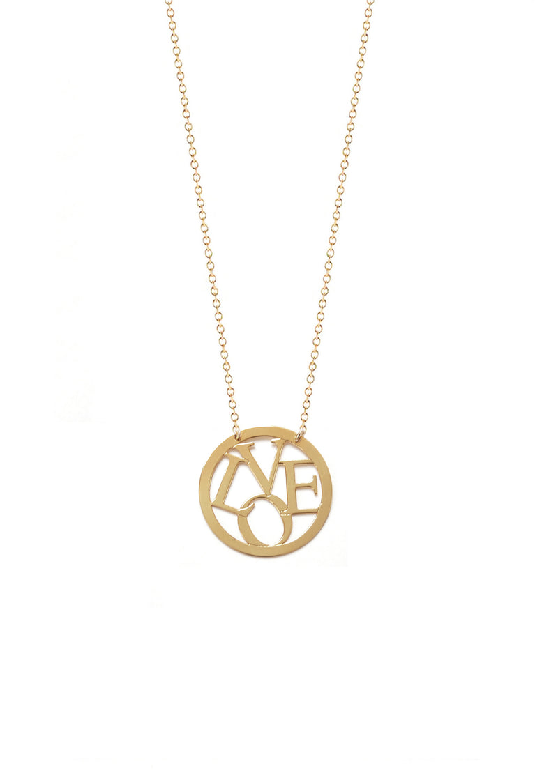 Circle Love Necklace