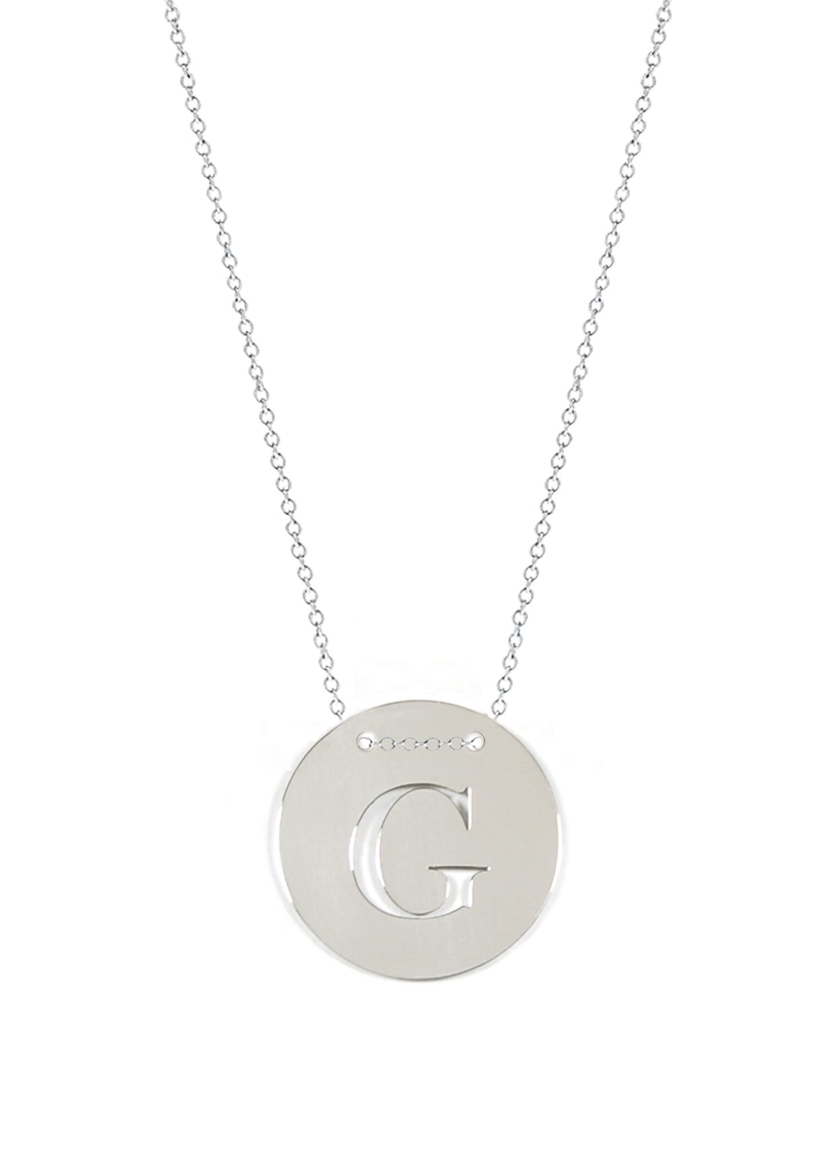 Ares Initial Charm Necklace