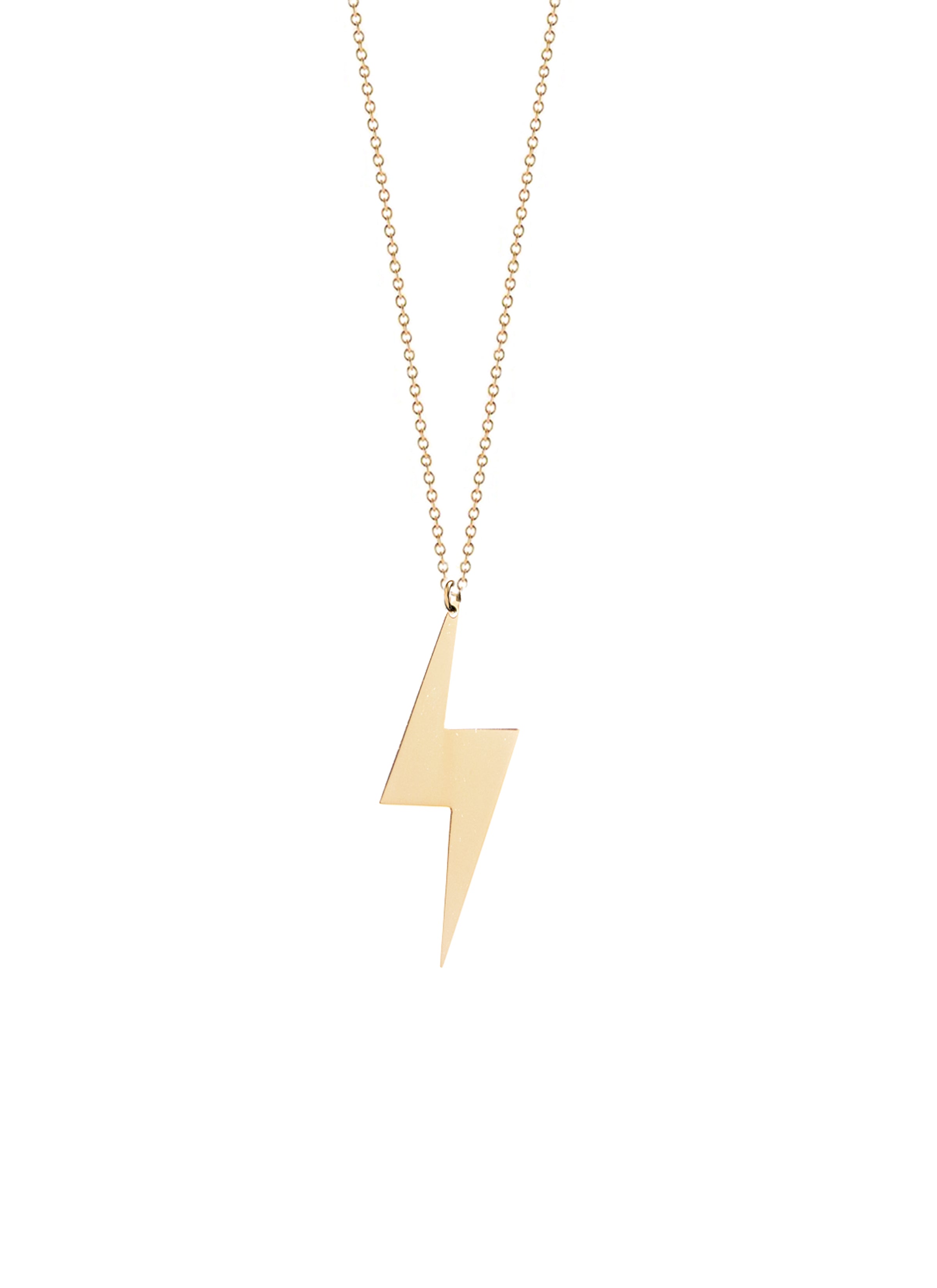 Sterling Silver Multi Lightning Bolt Pendant Necklace – Sterling Forever