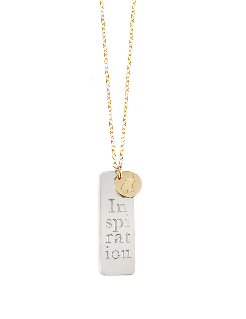 Inspiration Tag Necklace