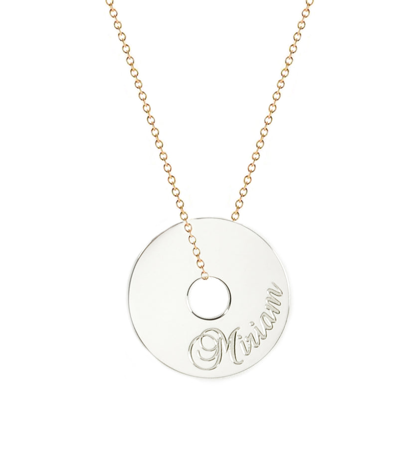 Personalized Name Token Necklace