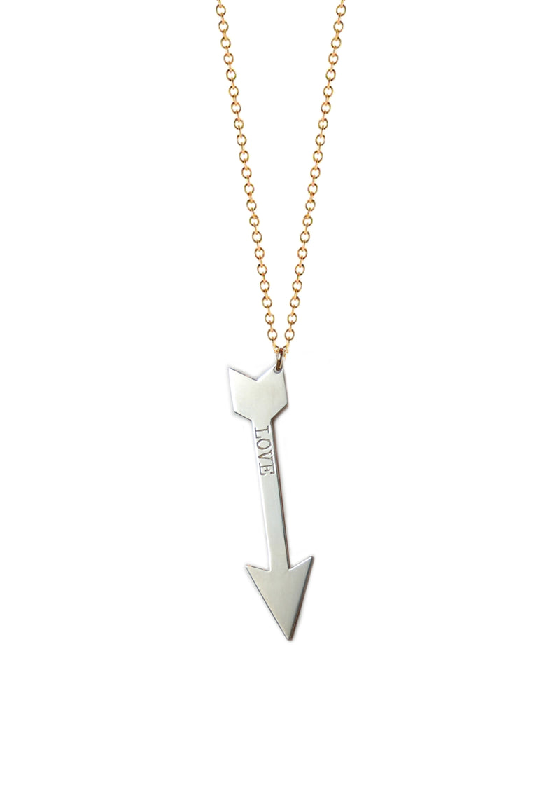 Vertical Arrow Necklace