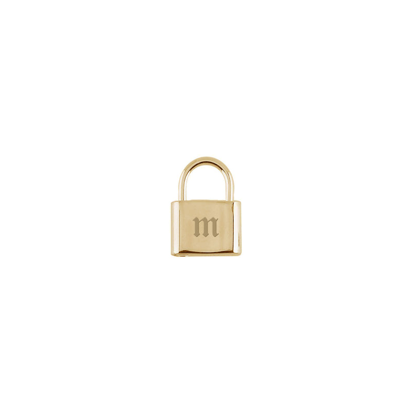 Lock Personalized Charm