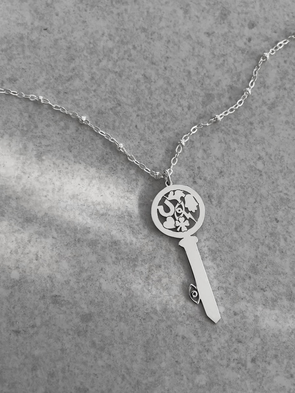 Good Luck Key Necklace – Miriam Merenfeld Jewelry